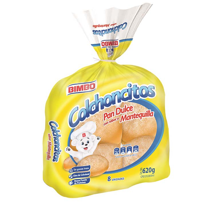 BIMBO COLCHONCITOS 620g MANTEQUILLA