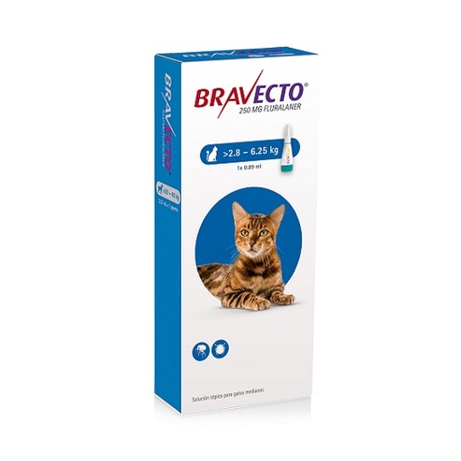 [00334] BRAVECTO GATO 2,8 - 6,25Kg