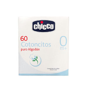 [00527] CHICCO COTONCITOS 60UND