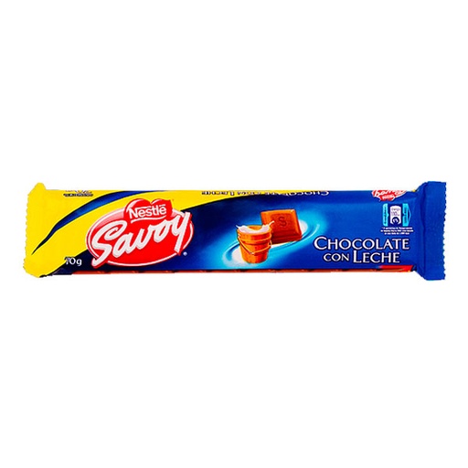 [00560] CHOCOLATE CON LECHE 70g SAVOY