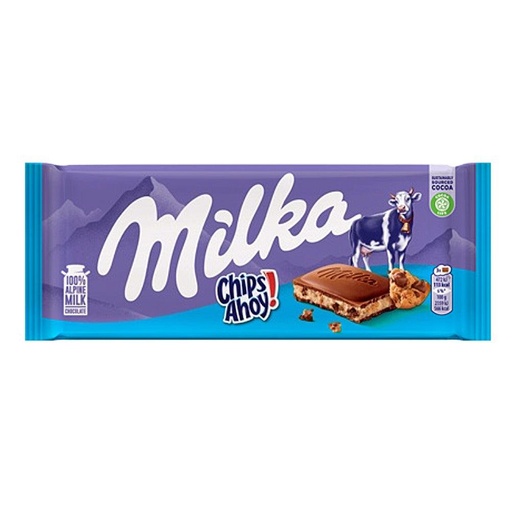 [00570] CHOCOLATE MILKA CHIPS AHOY 100g