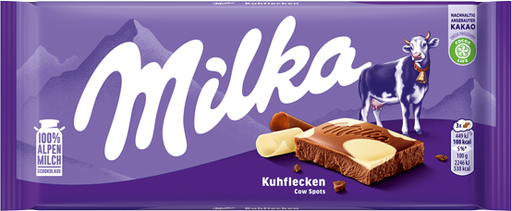 [02945] CHOCOLATE MILKA KUHFLECKEN 100g