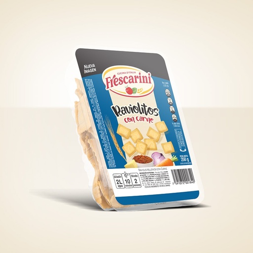 [01015] FRESCARINI RAVIOLITOS CON CARNE 250g