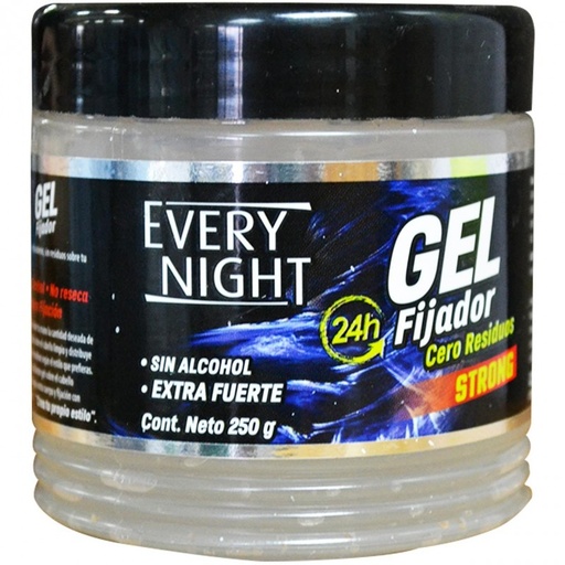 [01072] GEL FIJADOR EVERY NIGHT STRONG 100g