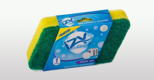 [01281] IZYCLEAN ESPONJA DOBLE USO