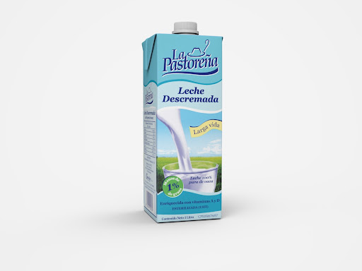 [01460] LECHE DESCREMADA LA PASTOREÑA 1L