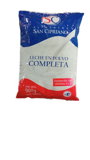 [01478] LECHE EN POLVO COMPLETA SAN CIPRIAN 900g