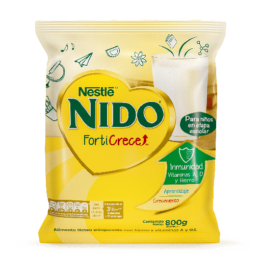 [01490] LECHE NIDO FORTICRECE 800g