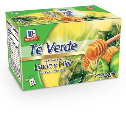 [01676] MC TE VERDE LIMON Y MIEL 1X20UND