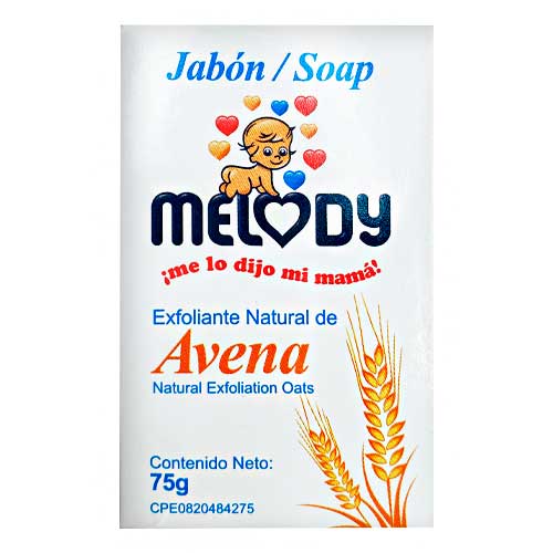 [01688] MELODY JABON AVENA 75g