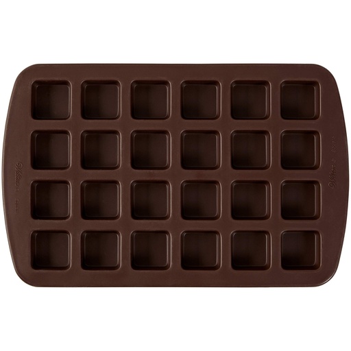 [01749] MOLDE SILICON PARA BROWNIE WILTON