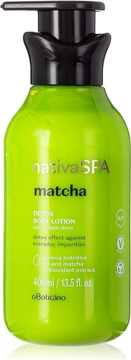 [01827] NATIVA SPA MATCHA BODY LOTION 400ml