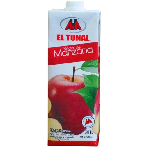 [01849] NECTAR DE MANZANA EL TUNAL 1L