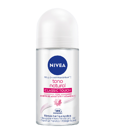 [01901] NIVEA ANTITRANSPIRANTE ACLARADO NAT 50ML