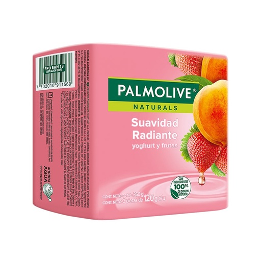 [01997] PALMOLIVE JABON 120g SUAVIDAD RADIANTE