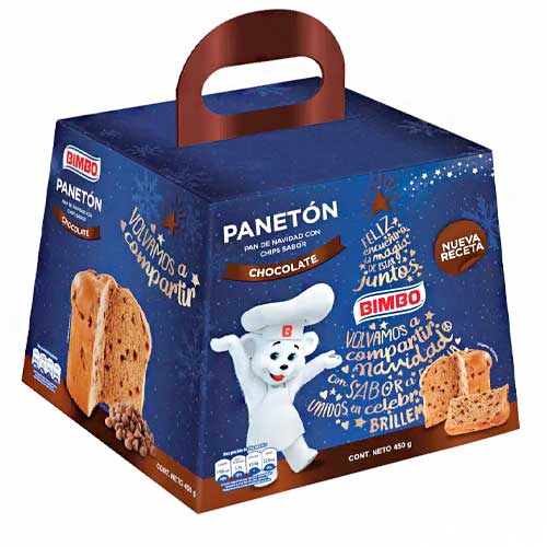 [02017] PANETON CHOCOLATE BIMBO 450g