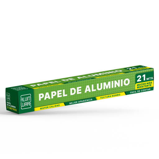 [02903] PAPEL DE ALUMINIO ALUM WARE 21MTS