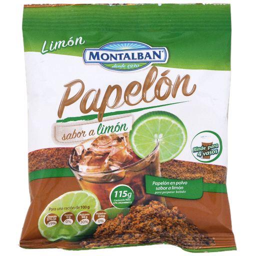 [02049] PAPELON LIMON 115g MONTALBAN