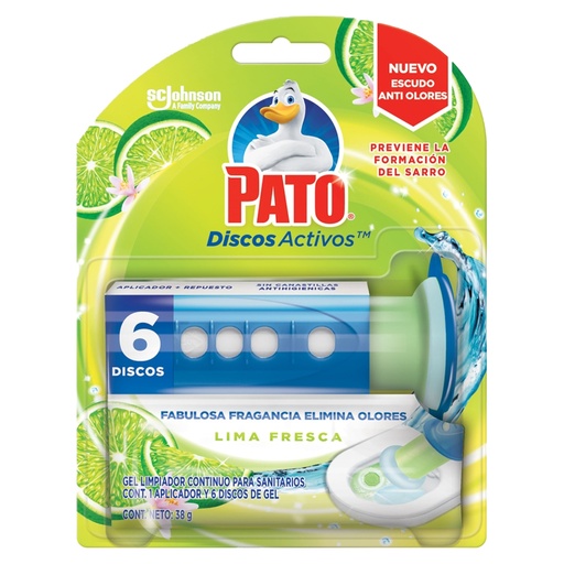 [02119] PATO DISCOS ACTIVOS LIMA FRESCA 38g FU