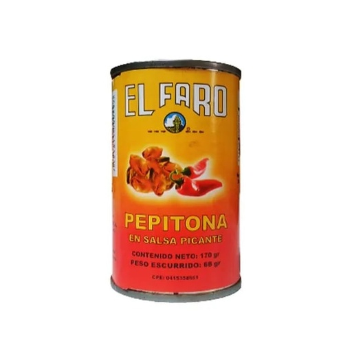 [02163] PEPITONA EN SALSA PICANTE 170G EL FARO