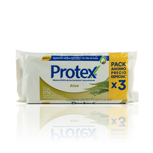 [02280] PROTEX JABON 3x90g ALOE