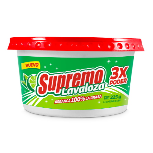 [02639] SUPREMO LAVALOZA CREMA 225g