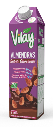 [02814] VILAY ALMENDRAS SABOR A CHOCOLATE 1L