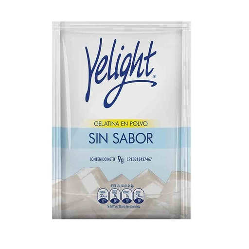 [02862] YELIGHT GELATINA SIN SABOR 12g