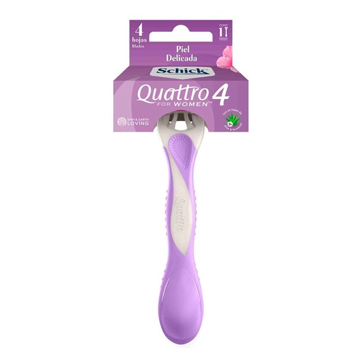 [00080] AFEITADORA SCHICK QUATTRO 4 WOMEN