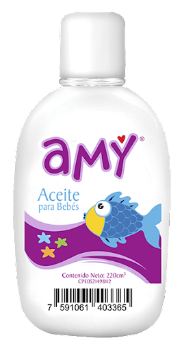 [00127] AMY ACEITE PARA BEBES 220cm³