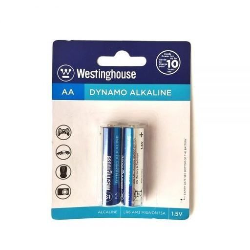 [00224] BATERIA ALKALINA WESTINGHOUSE AAx2