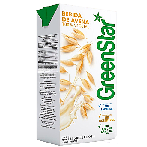 [00243] BEBIDA DE AVENA 1L GREENSTAR